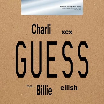 Charli XCX - Guess featuring Billie Eilish 7inch single