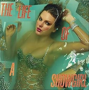 Taylor Swift The Life of a Show Girl Orange Glitter Vinyl